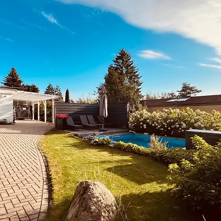 Waldhaus Harz, Pur Mit Pool, Sauna Und Traumhaften Garten Stecklenberg